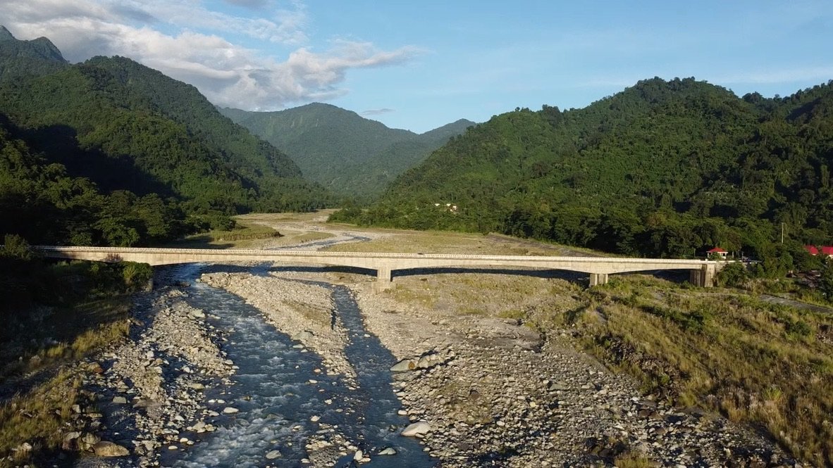 Deopani Bridge — Wide view with valley and mountains