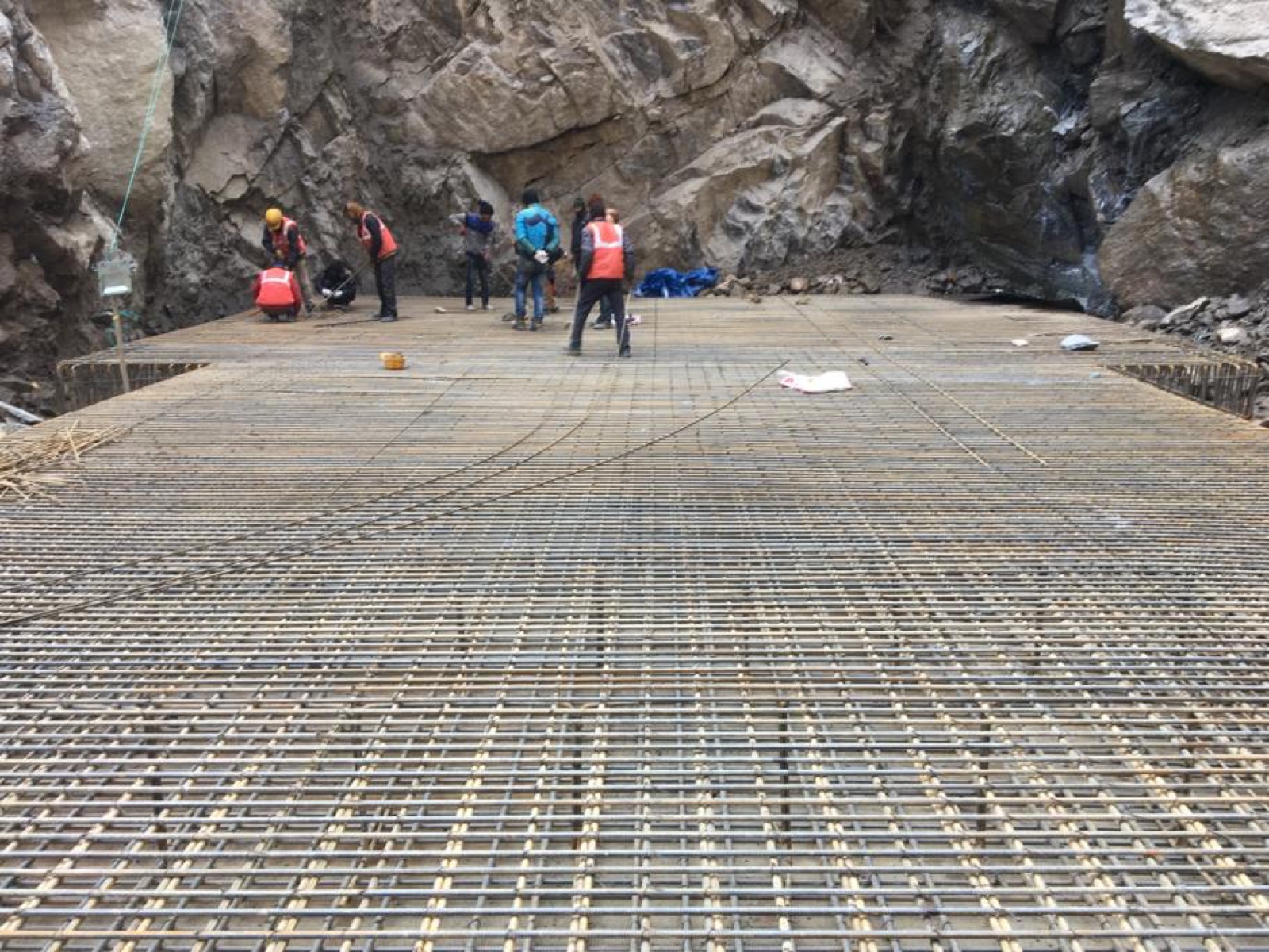 Takti Bridge &mdash; construction view