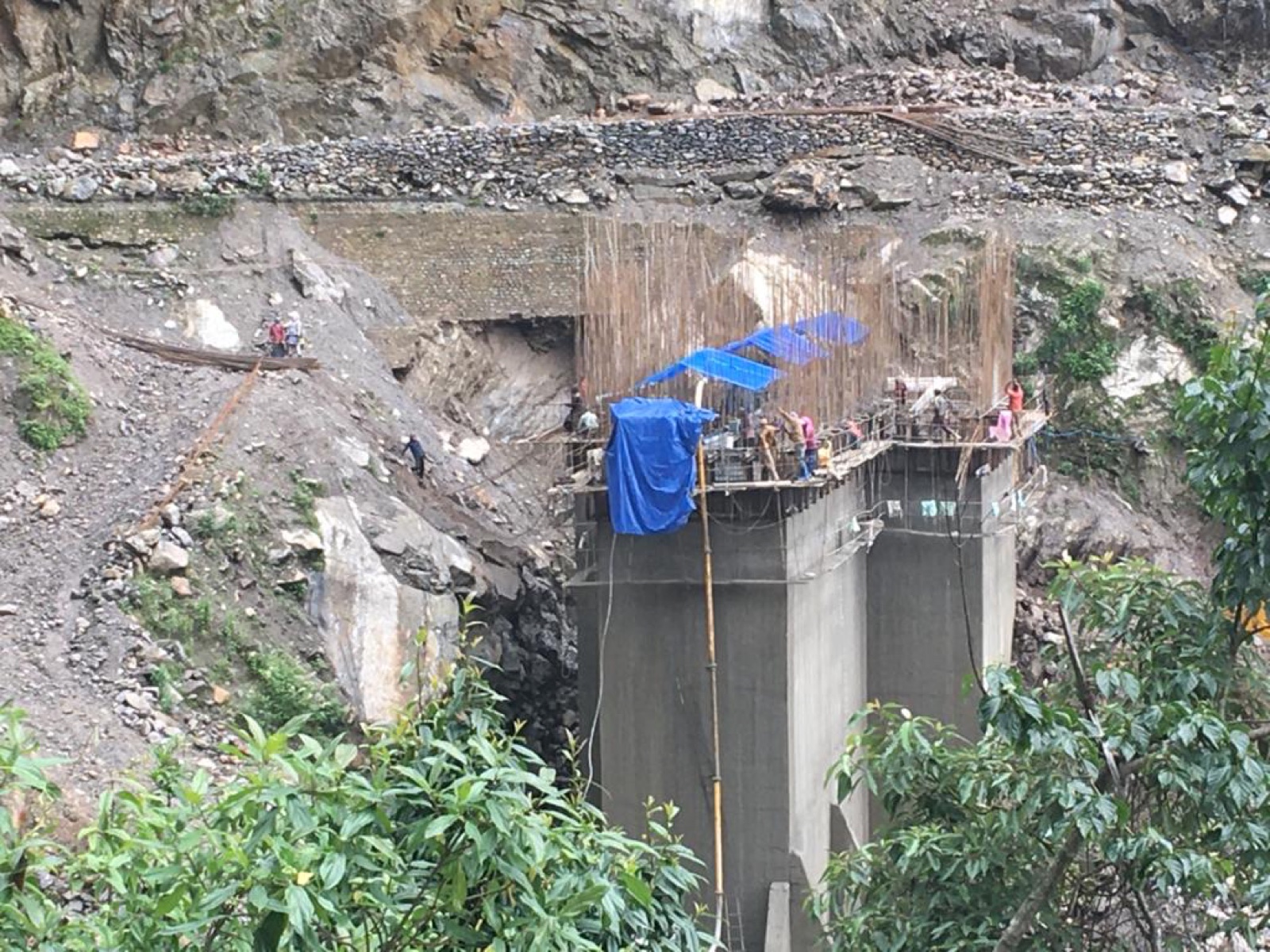 Takti Bridge &mdash; construction view